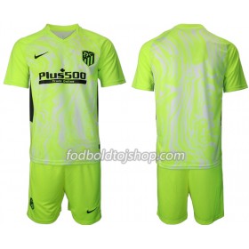 Atlético Madrid Børn 3. Fodboldsæt 2020-21 S/S (+ Korte bukser)